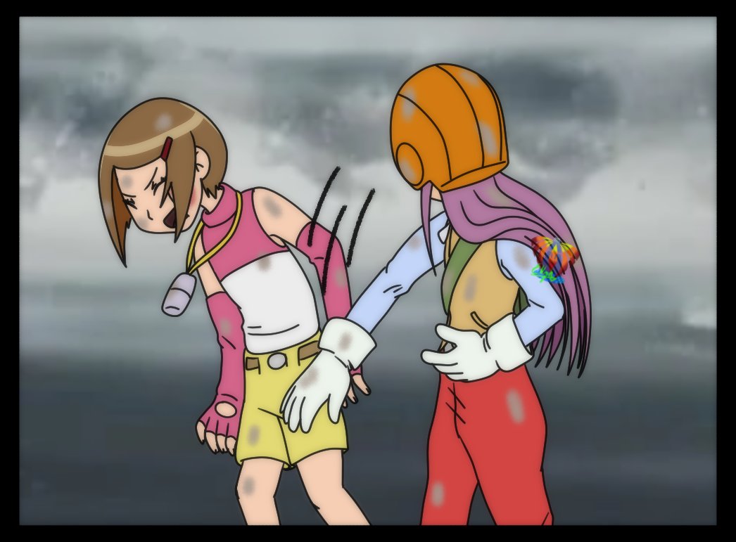 TZoe611's tweet image. Oh, the slaps. One of Zero Two's iconic features.
What better way to get a Jogress Evolution^^'?
I'll be honest, if I don't see a slap in the next movie, I'll be a little disappointed^^'
#digimon #デジモン #daisuke #takeru #hikari #miyako #iori  #adventure #zerotwo