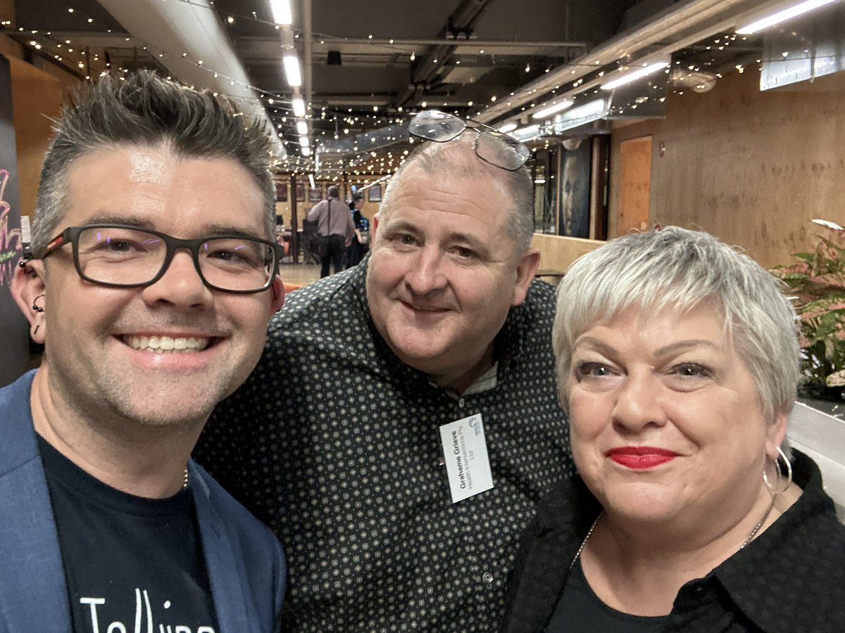 THTpodcast's tweet photo. Changing the world with the digital health OGs at the @MSIAau Brisbane meet up 🫡

#digitalhealth #fhir #healthtech #interoperability #dontwaitmate @BernGibbons @GrahameGrieve https://t.co/MEUBgCFZRS