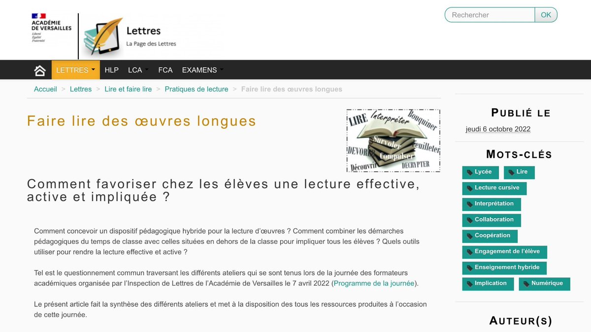 La Page des Lettres tweet media