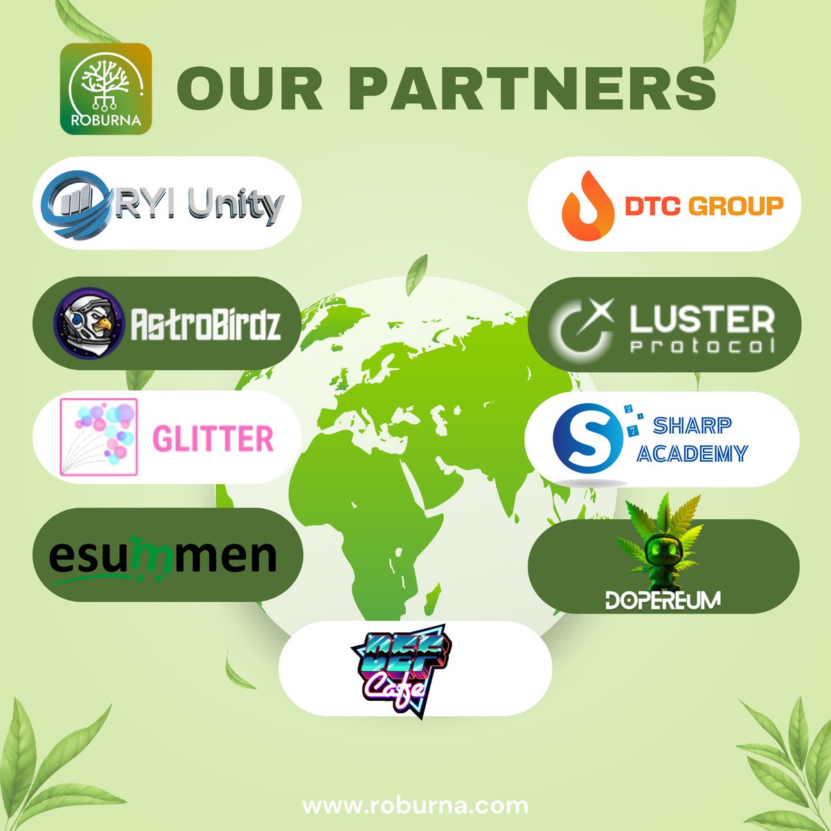 Roburnaofficial's tweet photo. Excited to be with amazing #partners! 🤝 We're helping each other move forward in the #blockchain world.  
Let's keep pushing for progress together.  

 #RBA #GreenBlockchain https://t.co/9rBvvj3ZK6