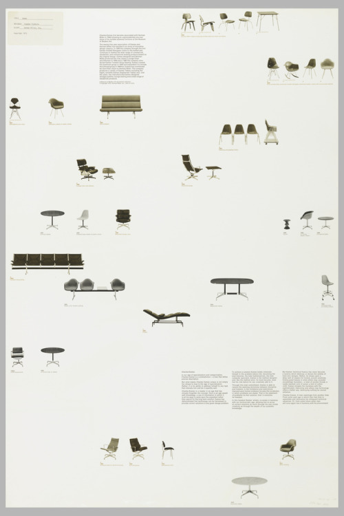 searchsystem_'s tweet photo. Stephen Frykholm / Herman Miller / Eames / Poster / 1973 [https://t.co/RV7inb7HEN] https://t.co/z2Iwu6yA67
