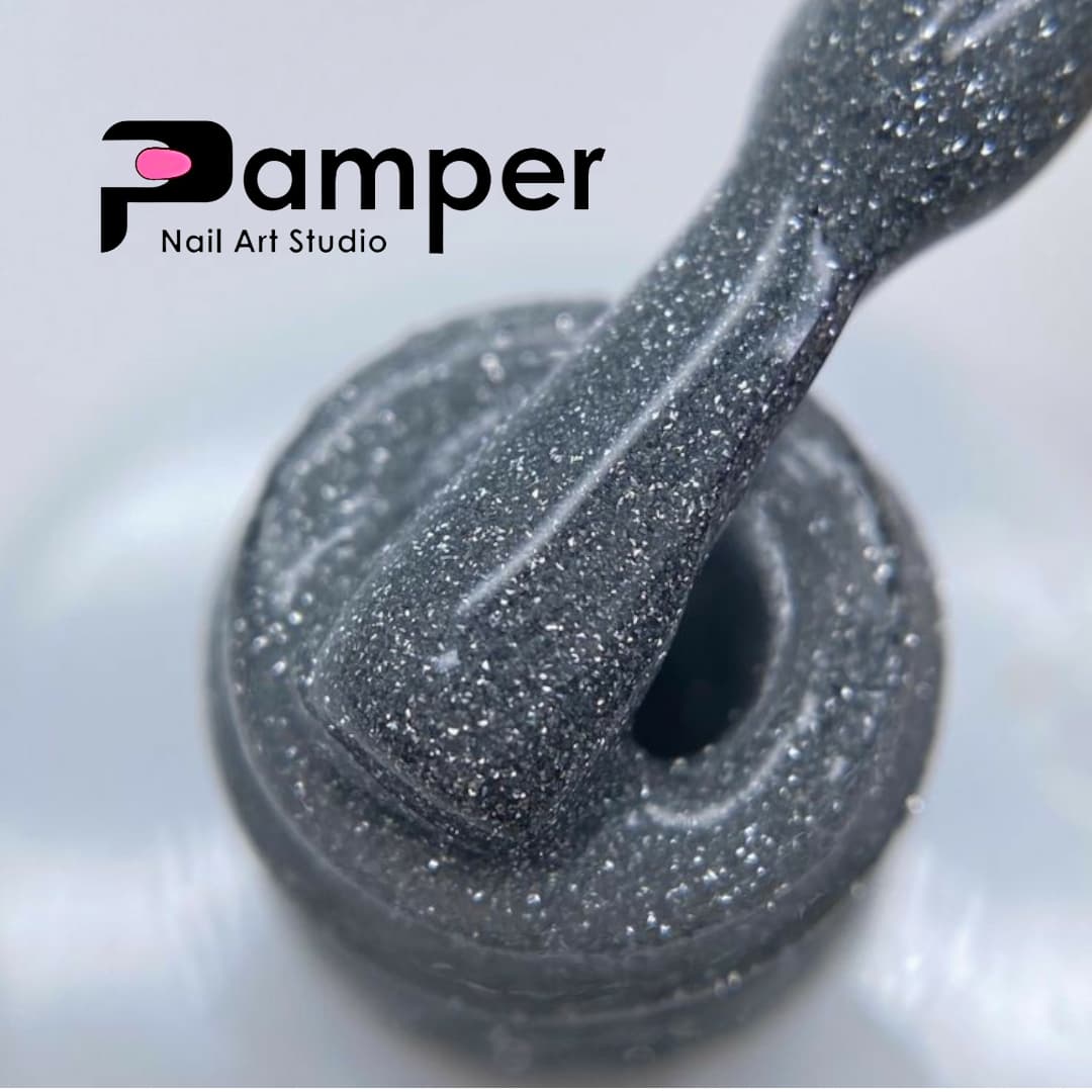 #nail #glitternails #nailart #glitter #nails #nailsofinstagram #naildesign #digitalart #design #instadaily #photooftheday #art #artist #amazing #color #colors #grey #pampernailartstudio #branding #vadodara #gujarat #india 
Nail Salon- Pamper Nail Art Studio Artist-Roshni Patel