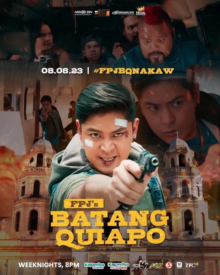 Sisimulan na ni Tanggol ang kanyang plano! Abangan mamayang gabi sa #FPJBQNakaw! 👊🏻 #FPJsBatangQuiapo gabi-gabi, 8PM sa Kapamilya Channel, Kapamilya Online Live, Cinemo, A2Z, at TV5! Mapapanood rin sa iWantTFC at TFC.