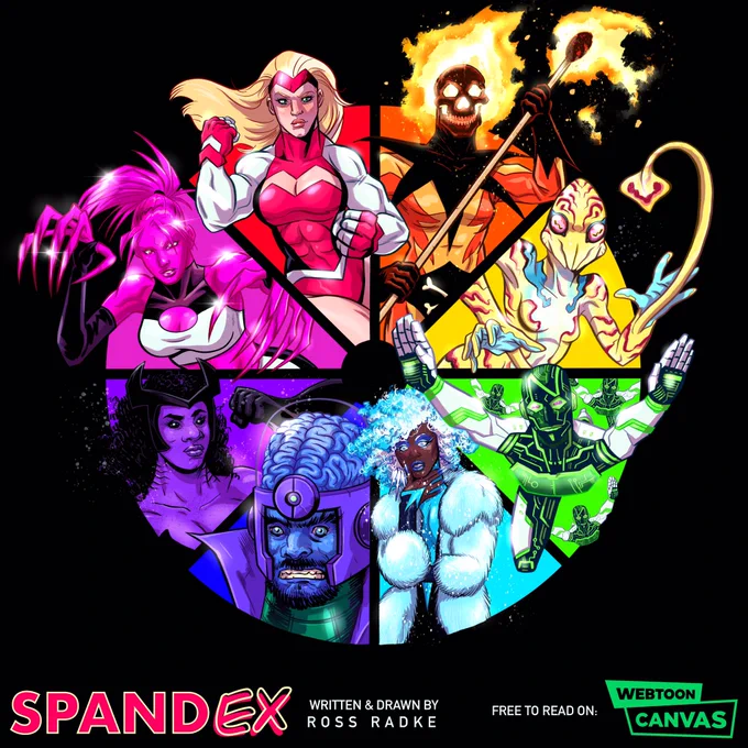 As with any daily drawing challenge, the purpose of #supetember is simply to have fun. Guidelines are there to both focus & expand your creativity. I'm populating my superhero universe SpandEx with wacky original characters, but fan art of existing characters is fine as well.