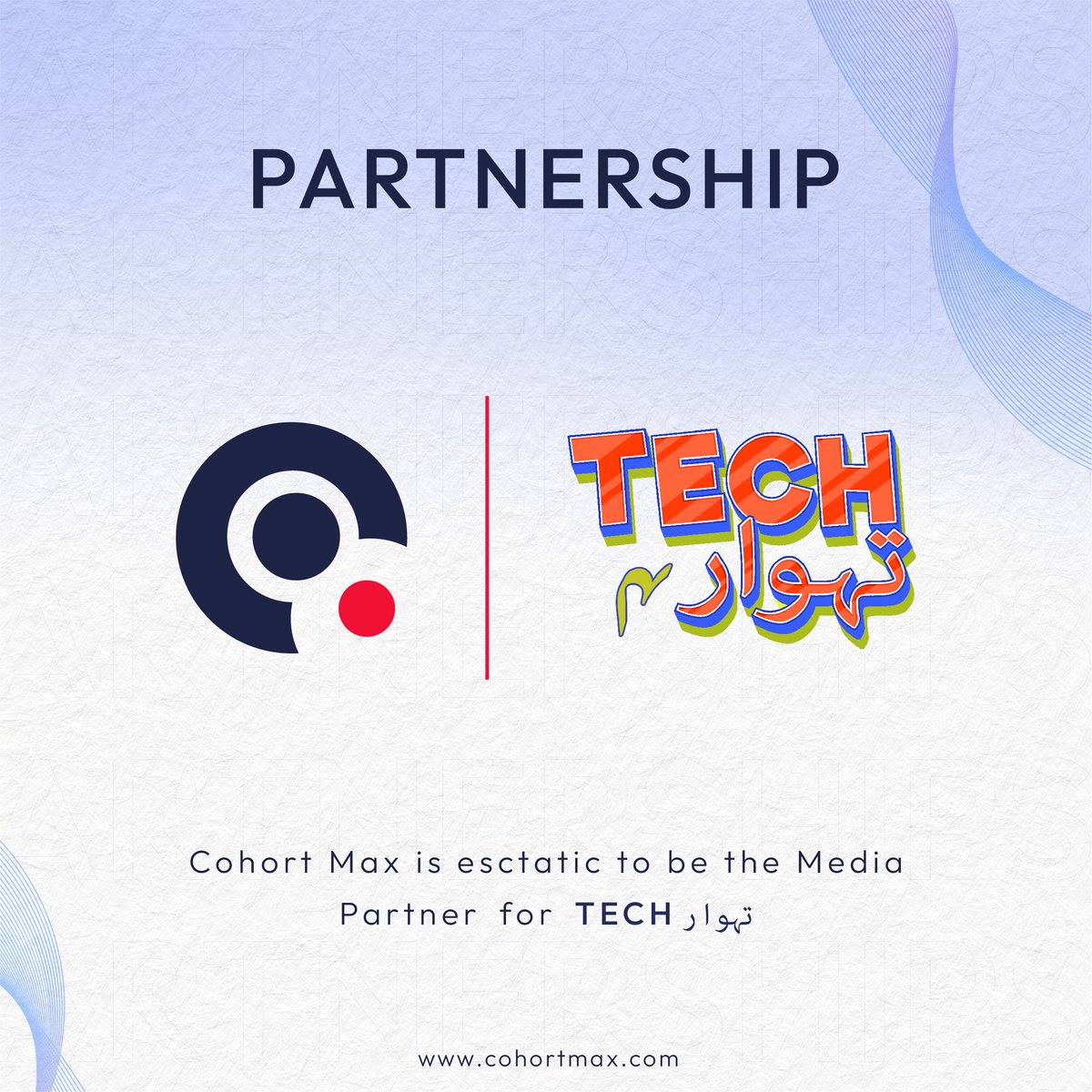 CohortMax's tweet photo. We are thrilled to unveil our exciting collaboration with Tech تہوار as their media partner. This partnership promises to bring cutting-edge tech news and insights to our audience, amplifying the reach and impact of both our organizations.

Together, we will lead the way in delivering the latest tech trends and innovations to the world. 
At Tech تہوار Edition 4.0, you'll learn about the most recent business technique, and discussions and participate in activities that foster community. 

Stay tuned for an extraordinary journey ahead!

#techtehwar #collaboration #community #microsoft #tech