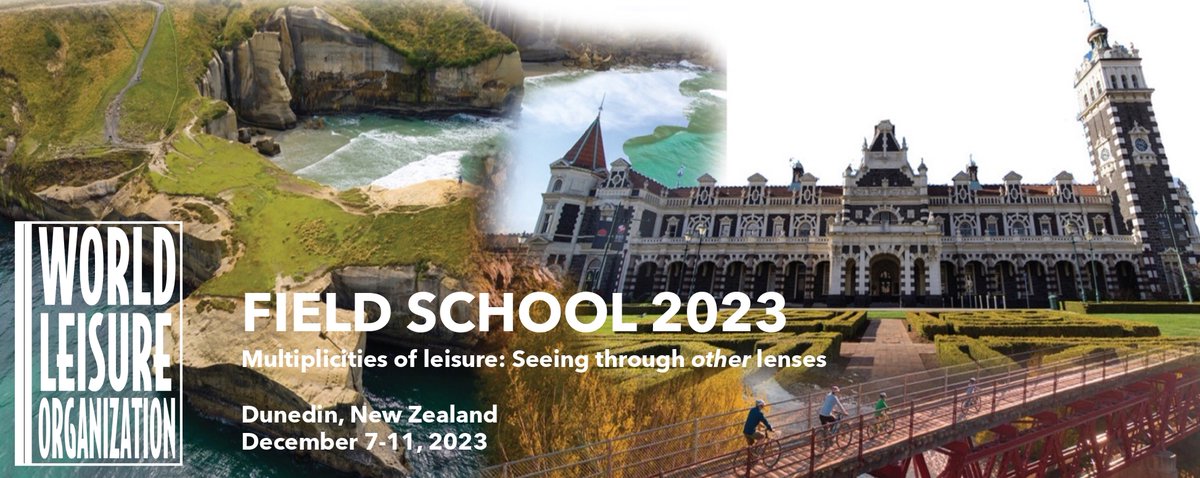 📣 #WLO Field School 2023 Open Call, deadline September 15! 🎨 #FieldSchool “Multiplicities of leisure: Seeing through other lenses” will be based in the beautiful city of #Dunedin, NZ, from Dec. 7-11, days prior to the #WLCongress 🤸🌈 Open Call 👉 buff.ly/3rTBMy5