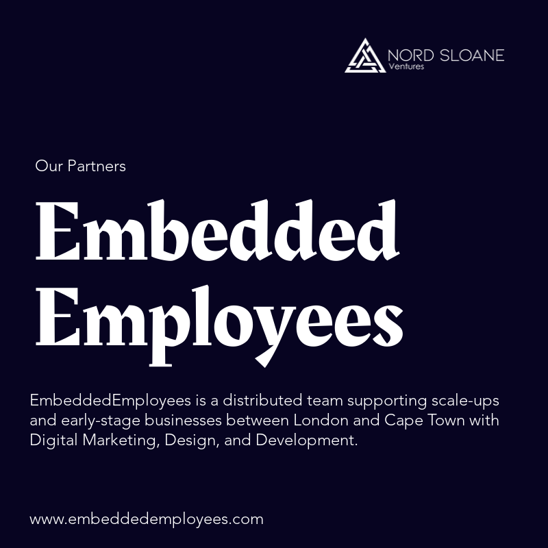 On of our event partners is EmbeddedEmployees - a distributed team supporting scale-ups and early-stage businesses between London and Cape Town with Digital Marketing, Design, and Development.
nordsloane.com/event-details/…
#venturecapital #startup #hiring
