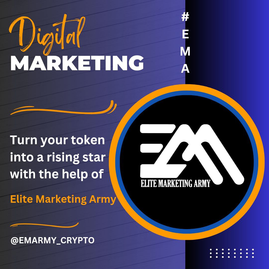 SOHYLA_BTC's tweet photo. @DKSportsbook We've got tailored solutions to help you grow your community, increase engagement, and expand your reach. Let's make waves together! 

#EliteMarketingArmy #EMArmy

@EMARMY_CRYPTO 

Mail: ELITEMARKETINGARMY@GMAIL.COM

#BSC #ETH #CryptoPromotion #Web3 https://t.co/RpRUGZfLz5