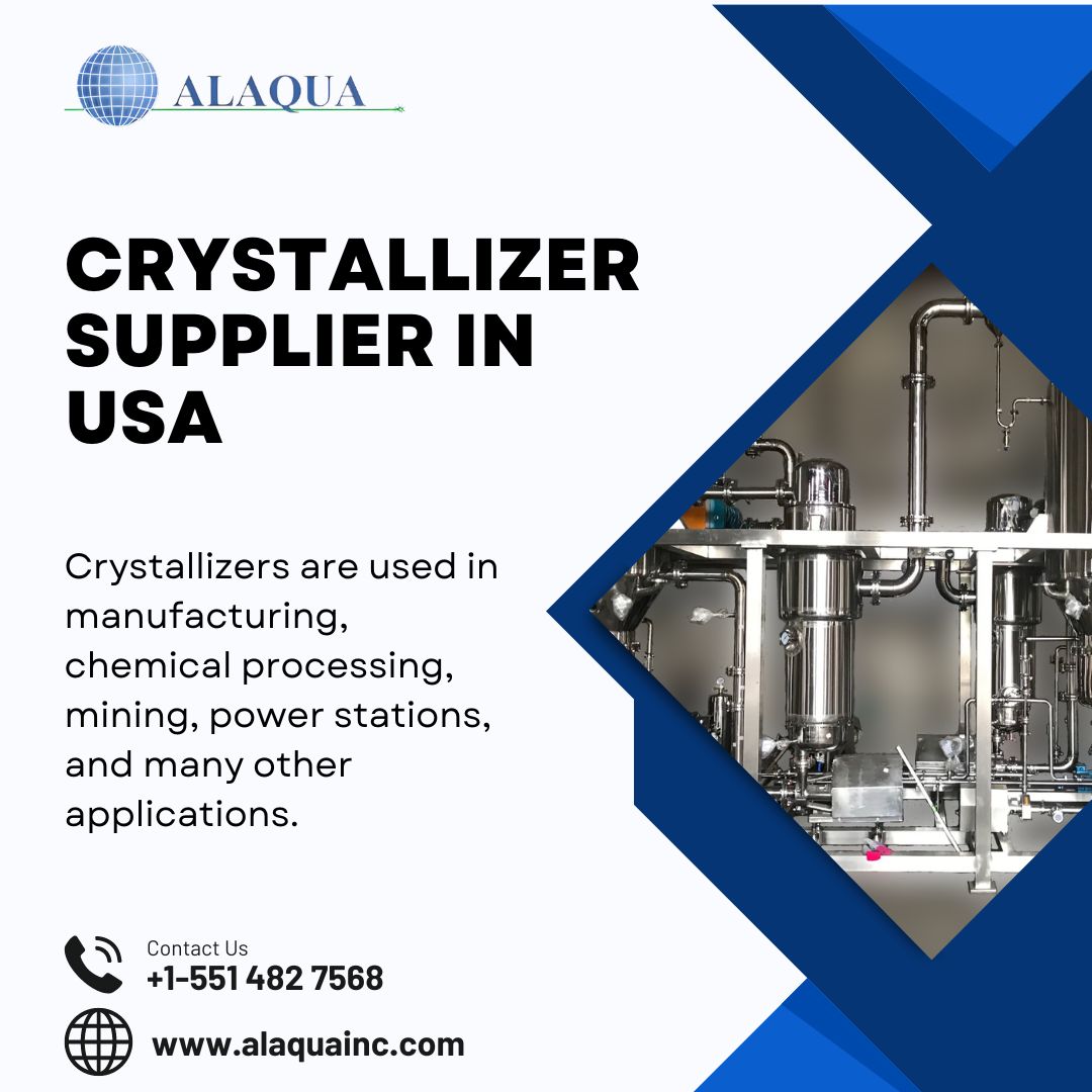 Alaquainc1's tweet image. Crystallizer Supplier In USA!
For More Info:- bit.ly/3I9SoqM You can follow @Alaquainc1 Contact Us:-📞+1-551 482 7568 or📨info@alaquainc.com
#Crystallizers #WWERaw #BelowDeckDownUnder #ClaimtoFame #OMITB #TheBachelorette #Orioles #AustinReaves #AlaquaInc #USA
