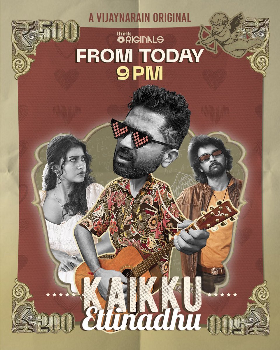 We are all set for the release of #KaikkuEttinadhu ,from today at 9 PM ‼️ A @Vijaynarain musical Lyrics by #SuperSubu ing: #RajuJeyamohan @VinsuSam Directed by @VijaySiddhartha