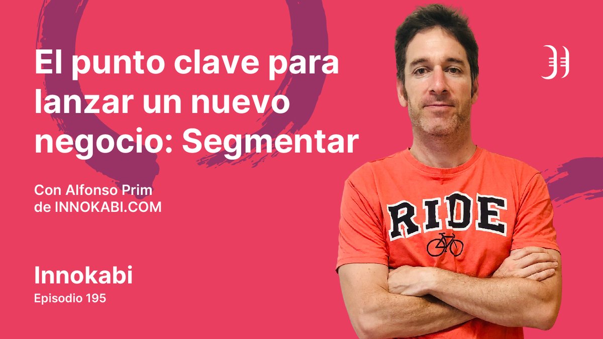Alfonso_Prim's tweet image. 2ª episodio "especial" de agosto sobre "la clave" a la hora de lanzar un nuevo producto/servicio al mercado, seas una gran empresa, una #pyme o un #emprendedor que empieza.
Estoy hablando de #SEGMENTAR y de cómo hacerlo correctamente.
innokabi.com/segmentar-clav…
#emprendimiento