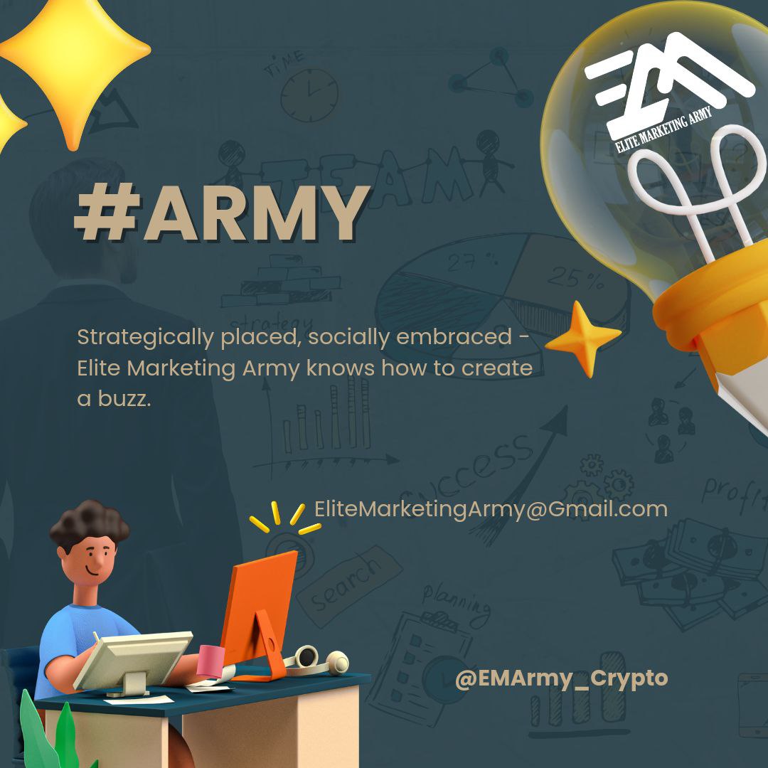 SOHYLA_BTC's tweet photo. @ActionNetworkHQ Let's make you reach new heights with our strategic partnerships. We connect your project with key players and industry influencers, amplifying its growth potential.

#EliteMarketingArmy 

@EMARMY_CRYPTO 

 ELITEMARKETINGARMY@GMAIL.COM

#BSC #ETH #CryptoPromotion #Web3 https://t.co/2cJAIGc1T7