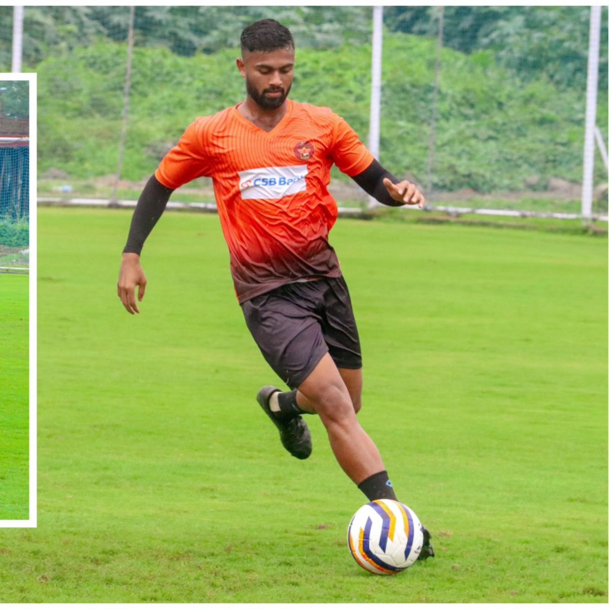 GokulamKeralaFC's tweet photo. 🔥Countdown to the Durand Cup begins! GKFC training in Kolkata is in full swing. 💪 The team is geared up and ready to take on Air Force FT! 🏆 

#DurandCup #GKFC #TrainingModeOn  #malabarians https://t.co/YoVTsNpniC