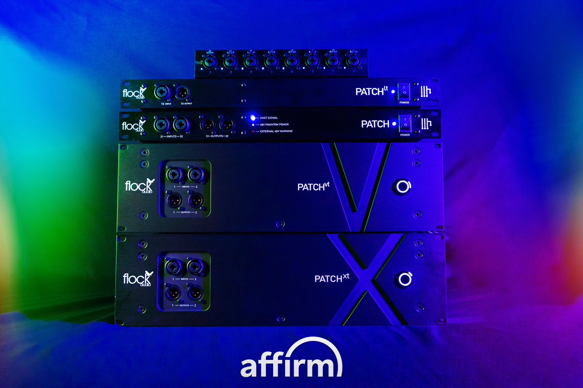 FlockAudio's tweet image. ❕As a part of our #SHIP4FREE August Promo... We’re now offering 0% APR Financing through our Partners at Affirm when you purchase directly from our web store on all Flock Audio Products! - flockaudio.com/buy 
- - -
#flockaudio #flockaudiopatch #patchsystem #patchbay #studio