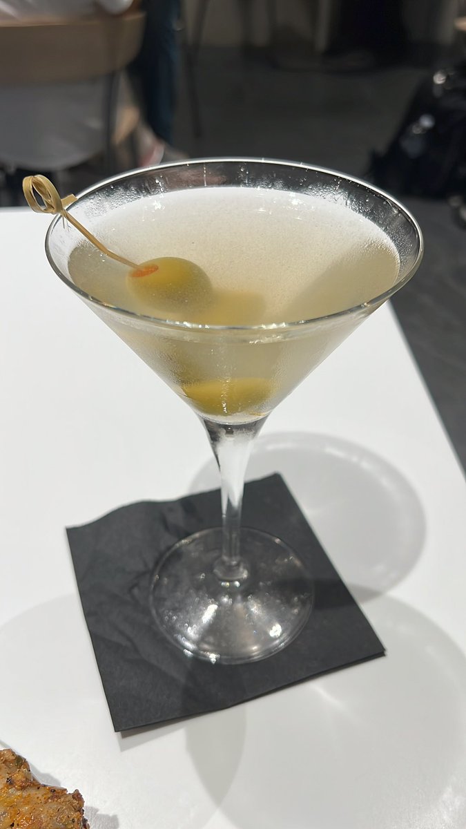 7 hours of travel delays always calls for martinis