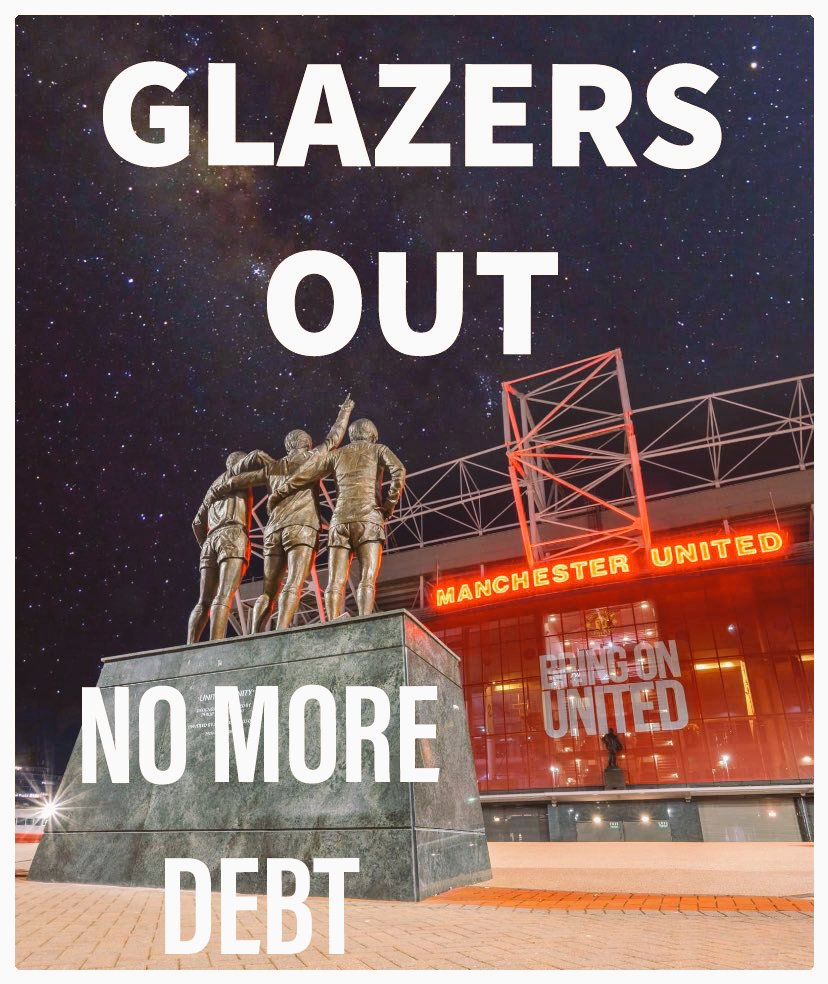 ChrisManchestr7's tweet photo. We won't stop until

🔴 The Glazers are out! 
⚫️ Until Qatar is announced!

✅️ Like!
✅️ Share!
✅️Comment!
✅ Follow

❌️ We stop when they are gone!
#GlazersFullSaleNOW

#fullsaleonly #GlazersFullSaleNOW #GlazerOut #MUFC_FAMILY #MUFC #SheikhJassimInAtManUtd #ManUtd https://t.co/IAkmMj3eCb