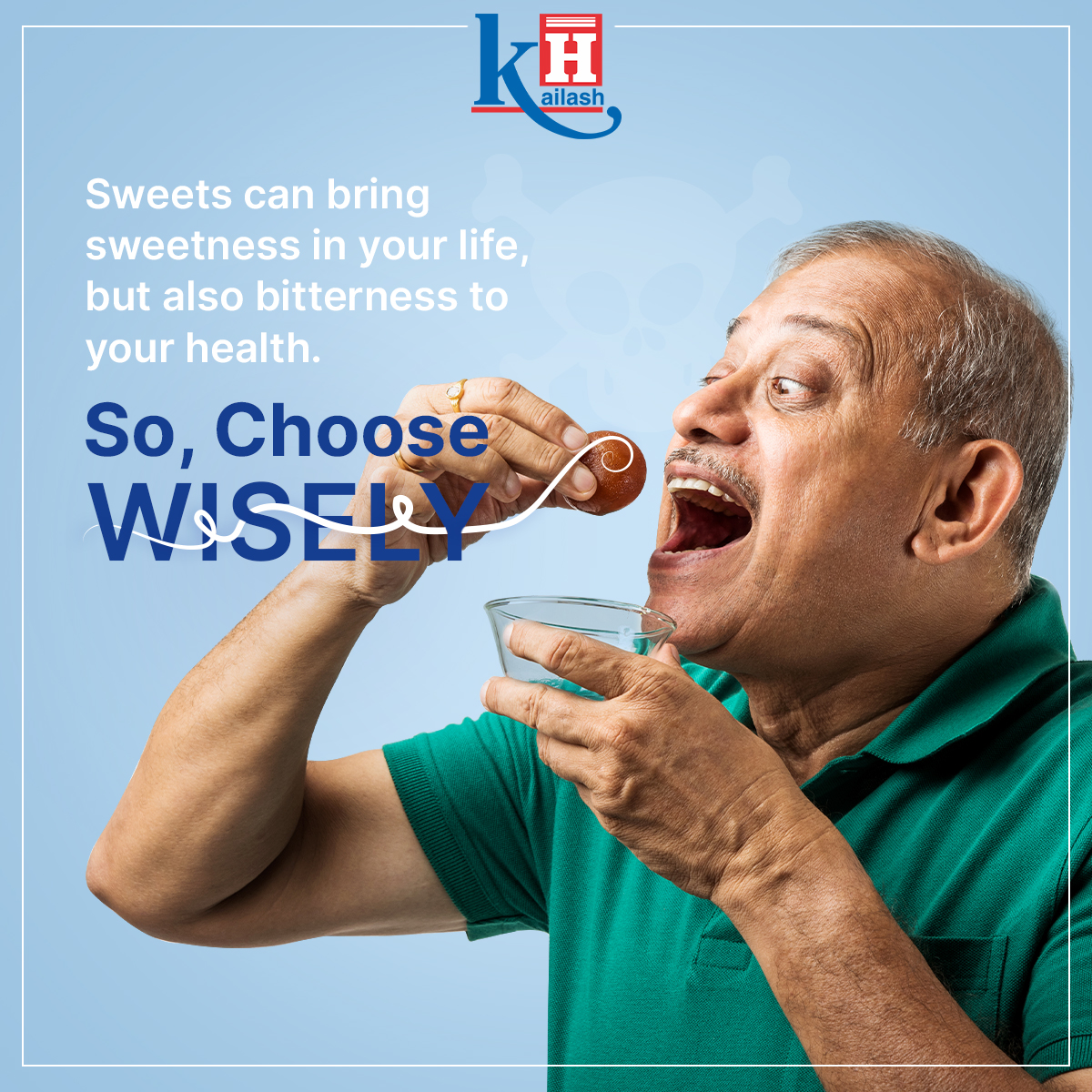 KailashHealth's tweet photo. Is your favorite sweet safe for your health too? Think wisely!

Excessive intake of Sweets can risk you to Diabetes and other related health problems.

Consult our Doctors: https://t.co/DyWoFpHk2y

#diabetes #highbloodsugar #diabetesawareness #highbpm #glucometer #diabetescare #sweetintake #KailashHospital