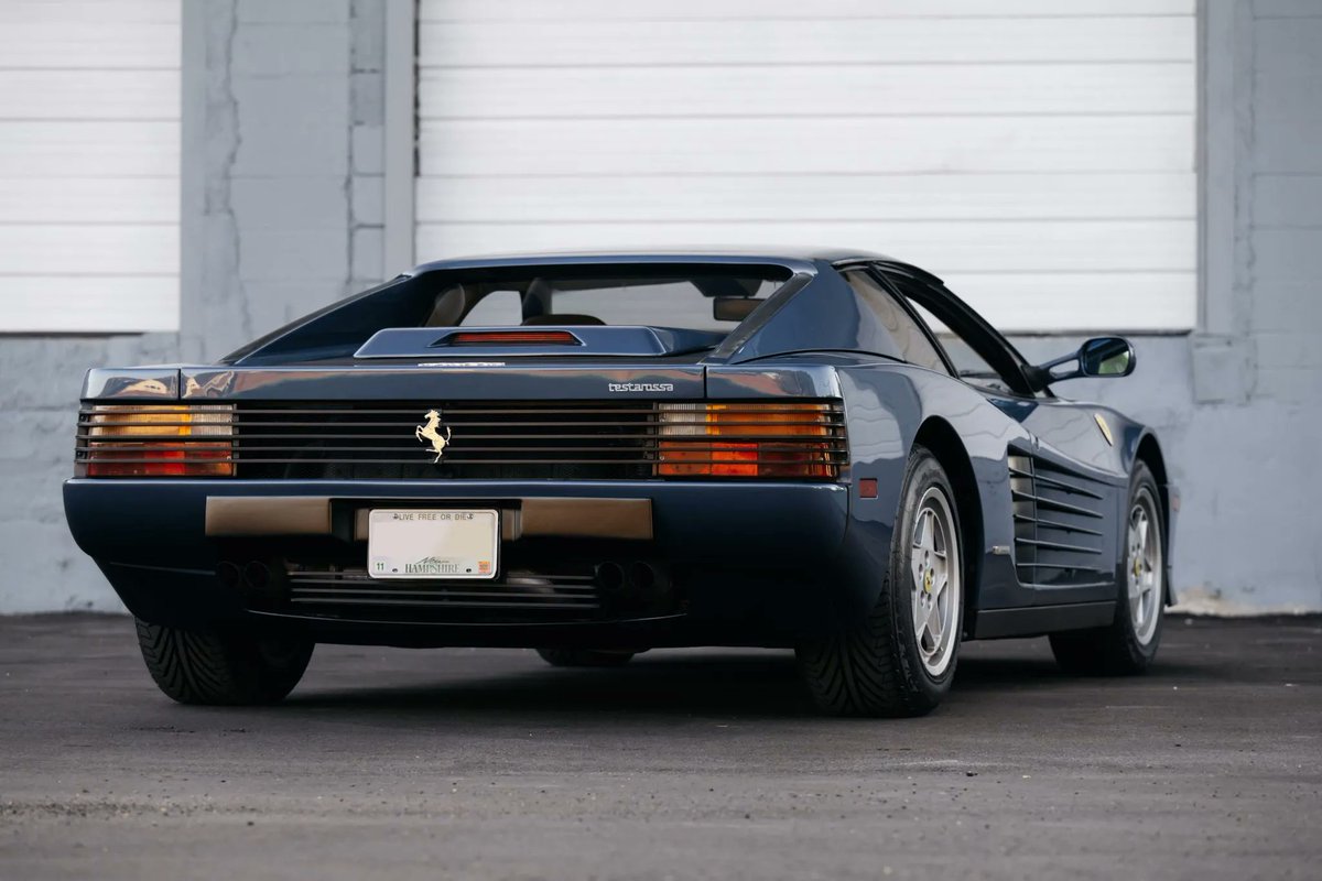 13k-Mile 1989 Ferrari Testarossa  😍

©📷 via bringatrailer.com/listing/1989-f…