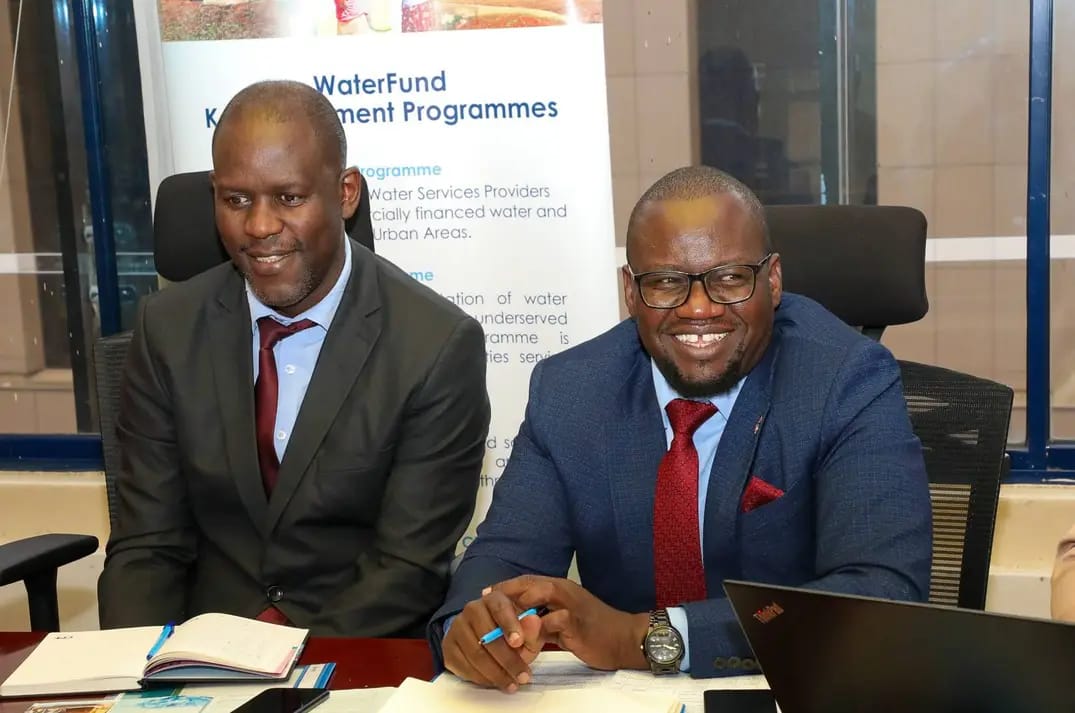 wstf_ke's tweet photo. Mr. Willis Ombai CEO @wstf_ke hosted @gladyswanga during her courtesy visit to explore partnerships for @HomaBayCountyKE so as to increase water and sanitation access to underserved and marginalized communities in the County! ๐ง #WaterPartnerships #CommunityImpact https://t.co/gKZLAojC7L