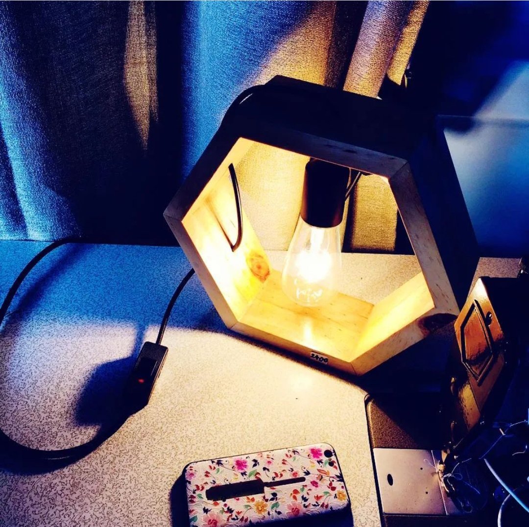 This happy client sent us this photo of our Hexa lamp on their desk. 

Check out our other lamps in our our WhatsApp catalogue +256700370360 or follow the catalogue link.  
bit.ly/3Opmh8o