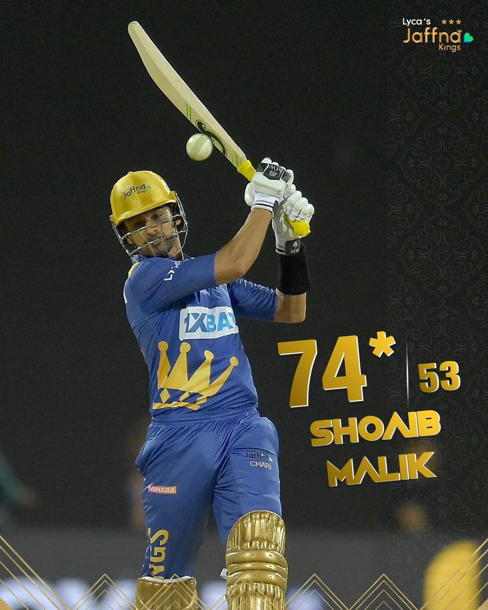 Lycajaffnakings's tweet photo. He stood tall and brought us close but had no one to support him. Well played, legend!
ප්රතිවාදීන්ට හිසරදයක් වූ පරිණත ඉනිම
இறுதிவரை போராடிய அனுபவம் நிறைந்த ஆட்டம்...!
#JaffnaKings #KingsOfTheNorth #JaffnaKings #YaalKollo #AdidaMachan #LPL2023 #TitleNumber04 https://t.co/uULn5kpBKb