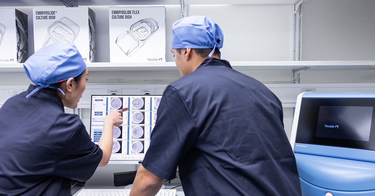 VitrolifeIVF's tweet photo. Learn about our software tools to help medical professionals prioritise embryos for transfer and cryopreservation: https://t.co/J3LjJhM3UM
#Vitrolife #IVF #VitrolifeAcademy #Timelapse #EmbryoScope #AI #artificialintelligence #fertilitytreatment #embryology #embryoculture https://t.co/buUD0G3PWO