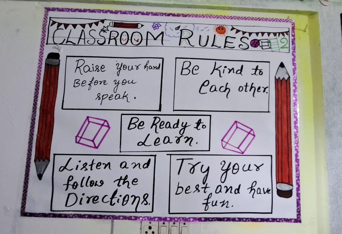 oblfngo's tweet image. Effective teacher training pays off! Community teachers and students collaboratively set personalized classroom rules, shaping a vibrant learning environment. 🎒

 #TeacherTraining #ClassroomRules #Collaboration