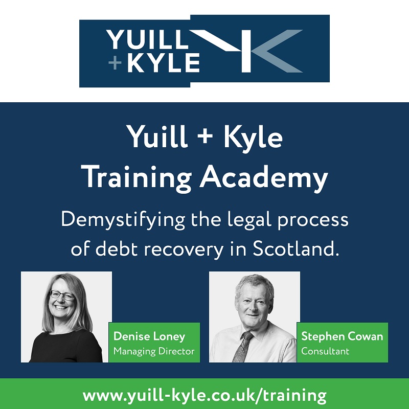 YuillandKyle's tweet photo. 🌟 COMING SOON: The Yuill + Kyle Training Academy 🌟 

Our new podcast series aims to demystify the legal process of #DebtRecovery in Scotland ☑️

To be among the first to know when a new episode is live, sign up to our mailing list 📩

👉 https://t.co/TAdTJpd0EI https://t.co/mCiA94N5pJ