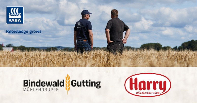 📢 Great news! Yara Germany, Bindewald &amp; Gutting Milling Group and Harry-Brot have signed a collaboration agreement to decarbonize cereal cultivation through the use of green #fertilizer.

A key step for a more sustainable #foodsystem! 💚👉  yara.de/news-veranstal…