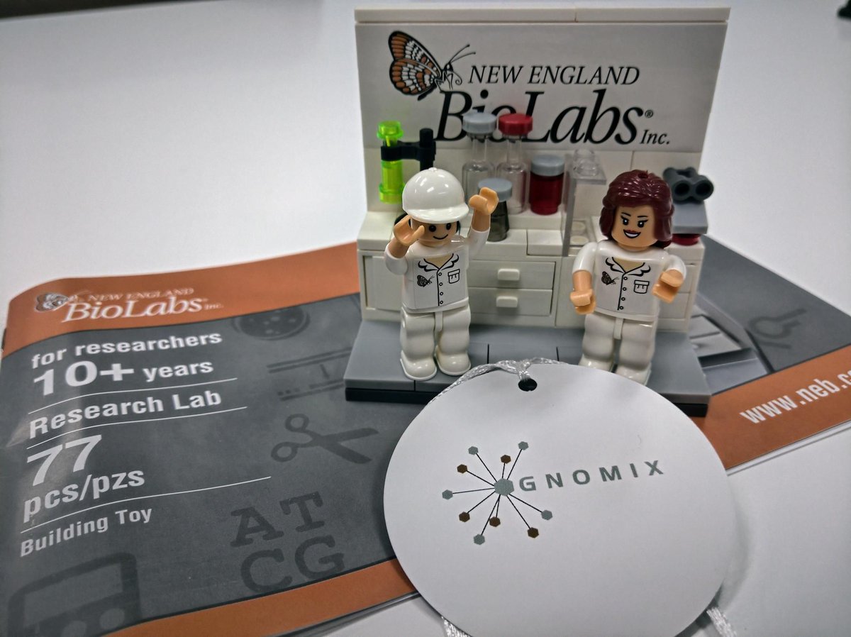 GNOMIXlab's tweet photo. Interested in Microbiome? 16S? GNOMIX has you covered with our new "Microlab" concept.... Small &amp; nimble; MGI G99 PE 300 short read &amp; ONT long read for your on-demand testing requirements! And thanks to NEB for amusing our "Researchers 10+ years" for an afternoon break! https://t.co/Y4tUtKiu7S