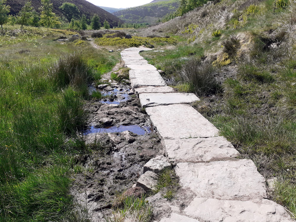 Repairs to a site on #DoctorsGate - a bridleway near #Glossop - have been completed.

The #DarkPeak route is popular with mountain bikers &amp; walkers who enjoy the challenges of steep sections &amp; high moorland.

Full story...
👉 bit.ly/doctors_gate

#BogofDoom <a href="/DefraGovUK/">Defra UK</a>