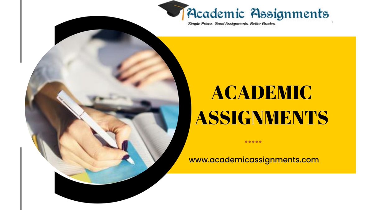 mohonaassi44523's tweet image. We at #academicassignments strive to provide #academichelp that not only eases the burdens of complex academic work but also helps students foster a deep knowledge of the subject matter

Get professionally written assignment here:
academicassignments.com