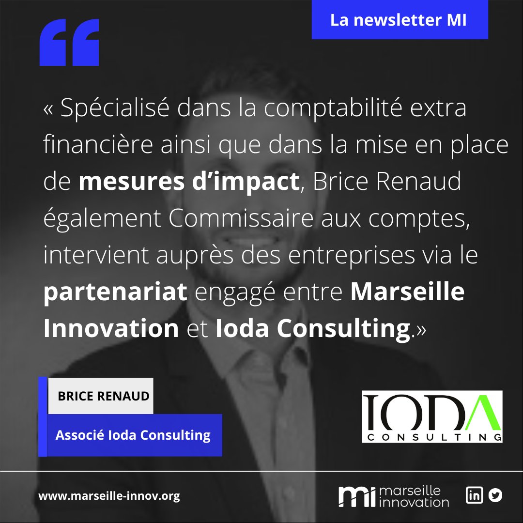 📰𝗟𝗮 𝗻𝗲𝘄𝘀𝗹𝗲𝘁𝘁𝗲𝗿 𝗠𝗜 -  « La mobilisation est essentielle. Pour beaucoup la démarche reste encore floue. La problématique reste souvent de savoir comment se lancer… » détaille Brice Renaud.

📷 On fonce lire l'article complet ici: marseille-innov.org/la-rse-en-pole…