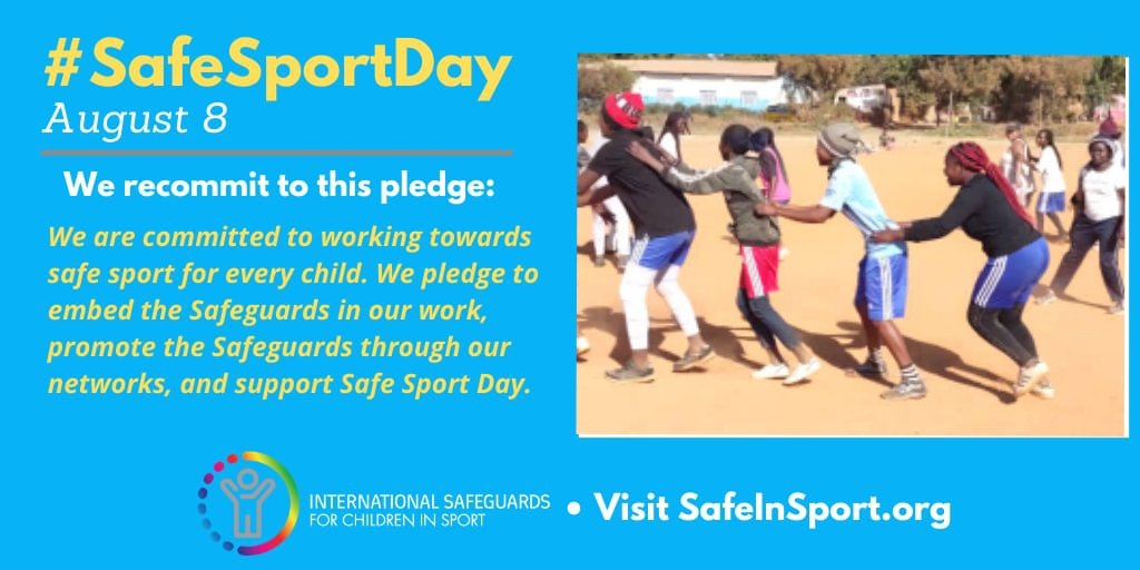 Umoja Sport commits to bringing to life our #safeguarding for #children and vulnerable people. #teamsafesport  #safesportday @SafeinSports  @UNICEFAfrica @UNICEF @UNICEFDRC