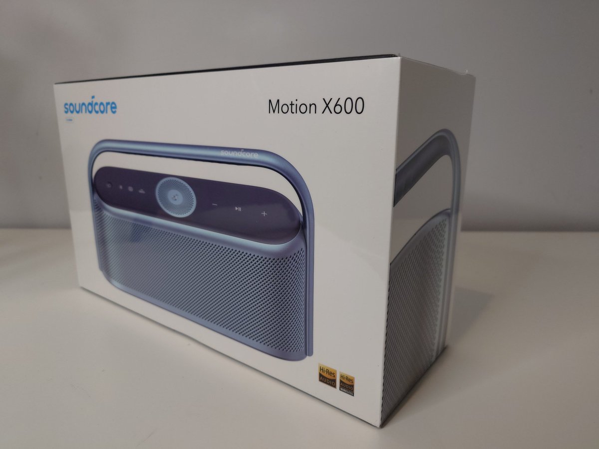 ScreenOnTimeX's tweet photo. I'm absolutely loving the Motion X600 speaker from @soundcoreaudio
I'll get a full review out once I come back from a week away in Turkey.
You thinking of getting one? Let me know if there's anything you want to know? 😎🔥
#soundcore #motionx600 #anker https://t.co/57rQOPPqWJ