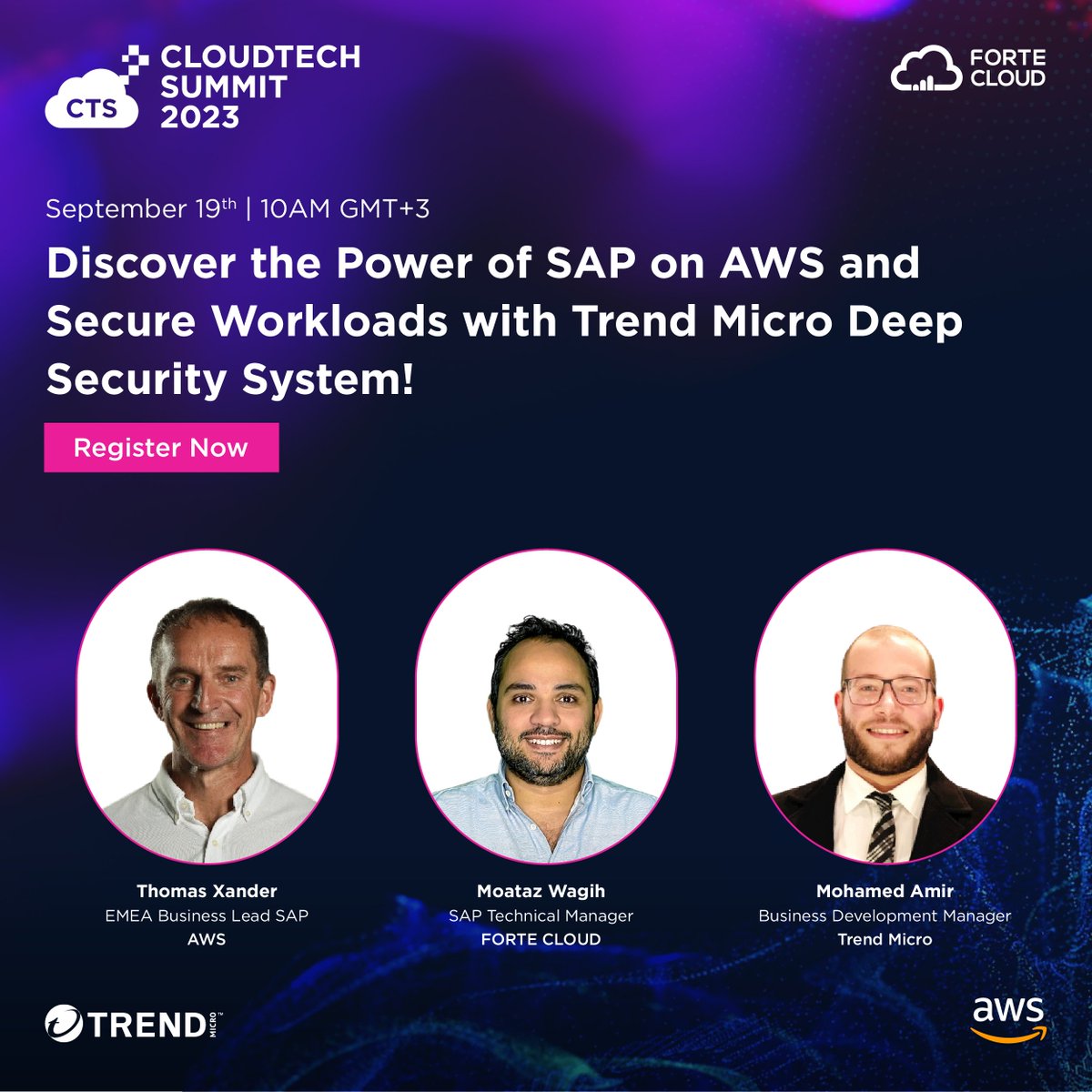 Forte_Cloud's tweet image. Discover how SAP customers are partnering with FORTE CLOUD to innovate faster, gain valuable business insights, and leverage the power of SAP on AWS.

Register now to discover how you can transform your business. eu1.hubs.ly/H04SPQ30 

#CloudTechSummit #SAPonAWS #Innovation