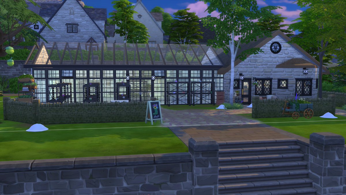 simsgirl0802's tweet photo. Town Garden Shop is now up on the gallery. Retail store to buy all those rare plants your sims need. #TheSims4 #Sims4 #ShowUsYourBuilds #TheSims #Simsgallery https://t.co/fEWjoiTAJm