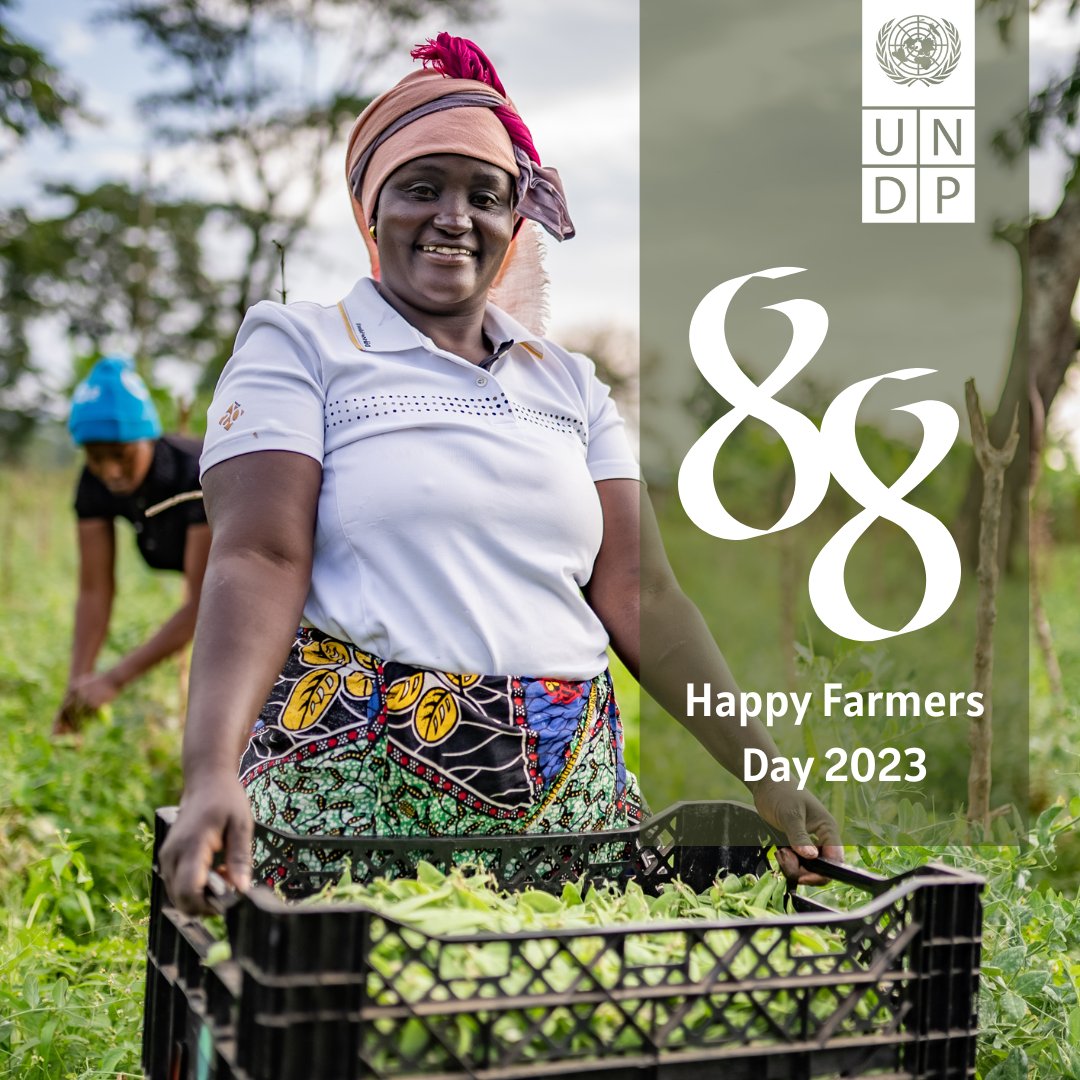 🌾 Happy Farmers' Day! 🚜 

Today, we celebrate farmers around the world who work to nourish our communities and sustain our planet. Their hard work and commitment are vital for global food security and sustainable development. 🌱

#FarmersDay #NaneNane