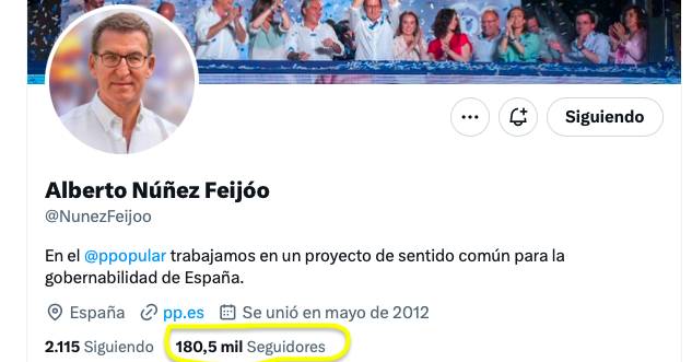 alfredo__diaz's tweet photo. @NunezFeijoo Mencionando al Tour de Francia para ver si le empieza a seguir y aumenta su ridícula cifra. #MuTriste https://t.co/2nFlMhClEM