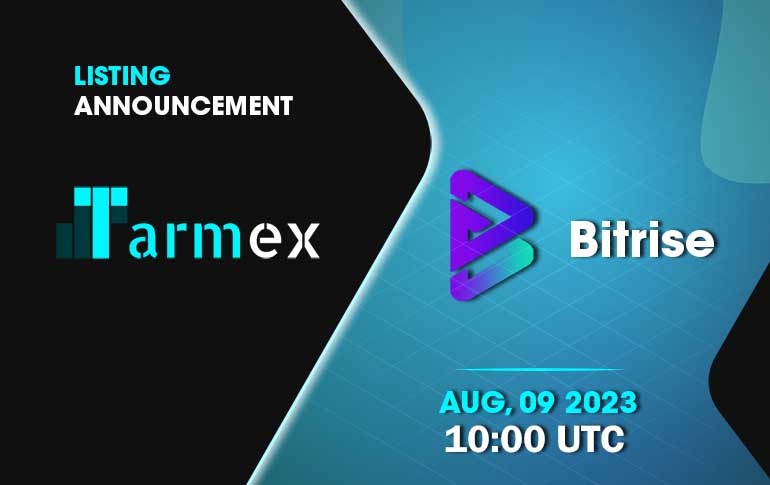 Tarmexio's tweet photo. 📣Tarmex will list @bitgertbrise #BRISE token on 2023.08.09 at 10:00 UTC

⏰Users Can start Deposit at 2023.08.09 at 10:00 UTC

📈Trading pair — BRISE/USDT

Learn More:▶️
https://t.co/rKO85pveC0

#cryptocurrecy #newlisting #Crypto #Tarmex #BRISE #memes https://t.co/wJeVhnIj1E