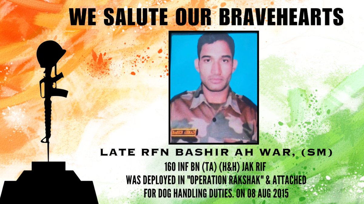 KupwaraTerriers's tweet photo. 𝐒𝐚𝐥𝐮𝐭𝐢𝐧𝐠 𝐨𝐮𝐫 𝐁𝐫𝐚𝐯𝐞𝐡𝐞𝐚𝐫𝐭𝐬..!

#heroesofarmy
#herosofkashmir
#Honour #pride #Soldier
#CLX
#IndianArmy 
#KupwaraTerriers 
@adgpi @NorthernComd_IA @ChinarcorpsIA https://t.co/whHF2G16fR