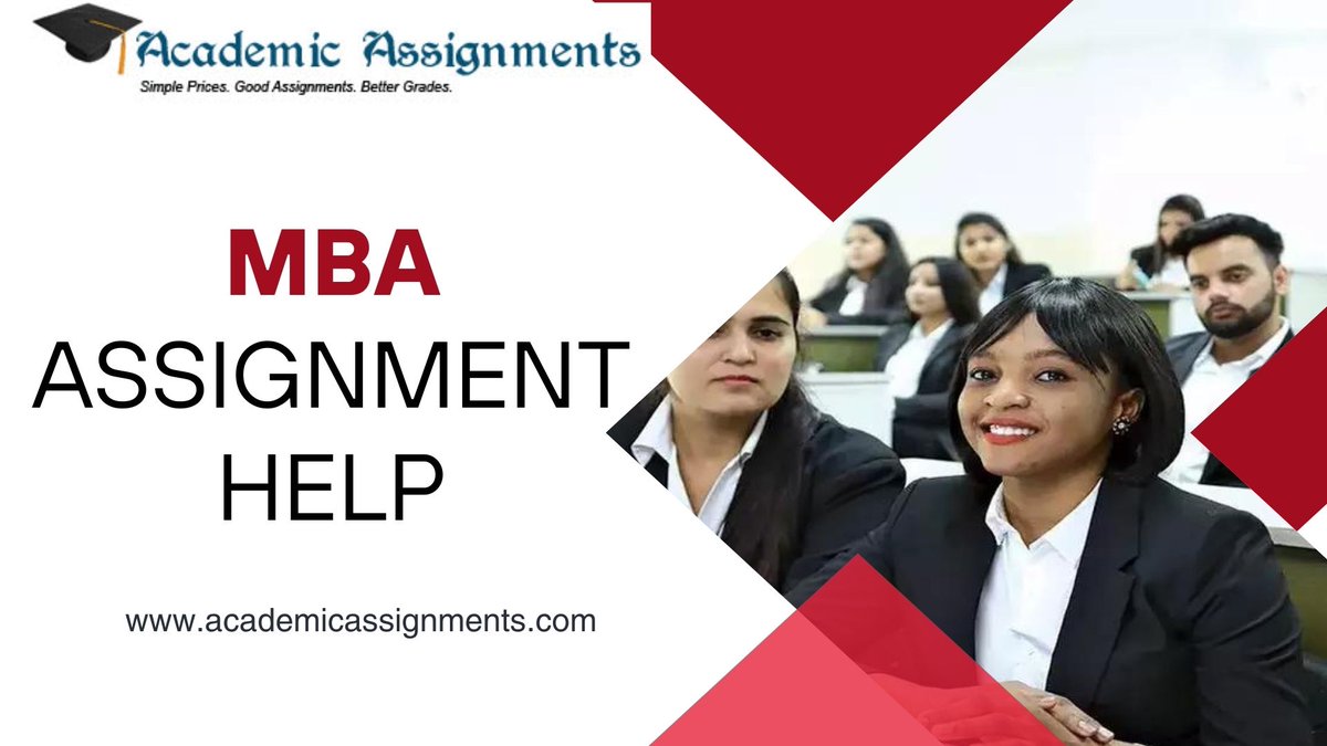 mohonaassi44523's tweet image. #MBAassignmenthelp
Our MBA assignment help stands as a pillar for MBA students to foster business knowledge. With an acute understanding of the challenges faced by business scholars, we offer the best online MBA assignment help.
🔗academicassignments.com/mba-assignment…