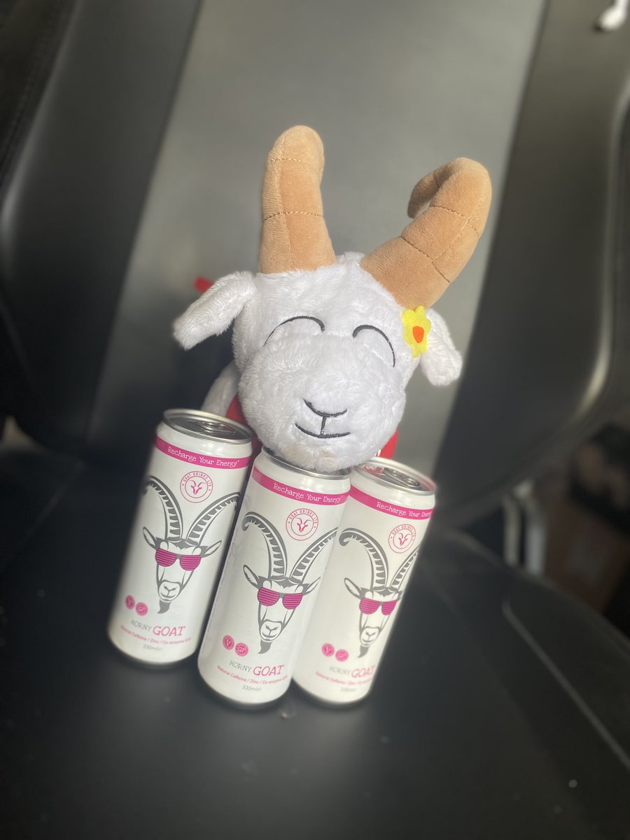 GoatsGG_'s tweet photo. The Sun is ☀️ S H I N I N G ☀️  &amp; some of our Goats are heading out to the Eisteddfod including our Gwynn the Goat 💗 

Armed with our Trusty @hornygoatdrinks of course 🐐
#GoatsGG #EsportsWales #WeekendVibes #HornyGoatDrinks #SmallBusinessSupport 

🐐 https://t.co/ou4MS0mspd 🐐 https://t.co/6pORwOR14d