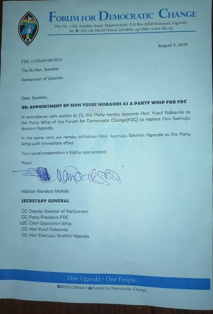 Hon. Ssemujju Nganda ᴾᵃʳᵒᵈʸ tweet media