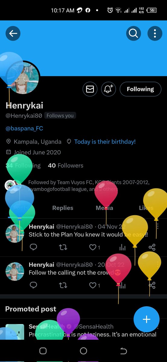 baspana_FC's tweet photo. Happy birthday @Henrykai80 . Many more wins to you. #WeAreBaspanaFC https://t.co/jVIvgs863E