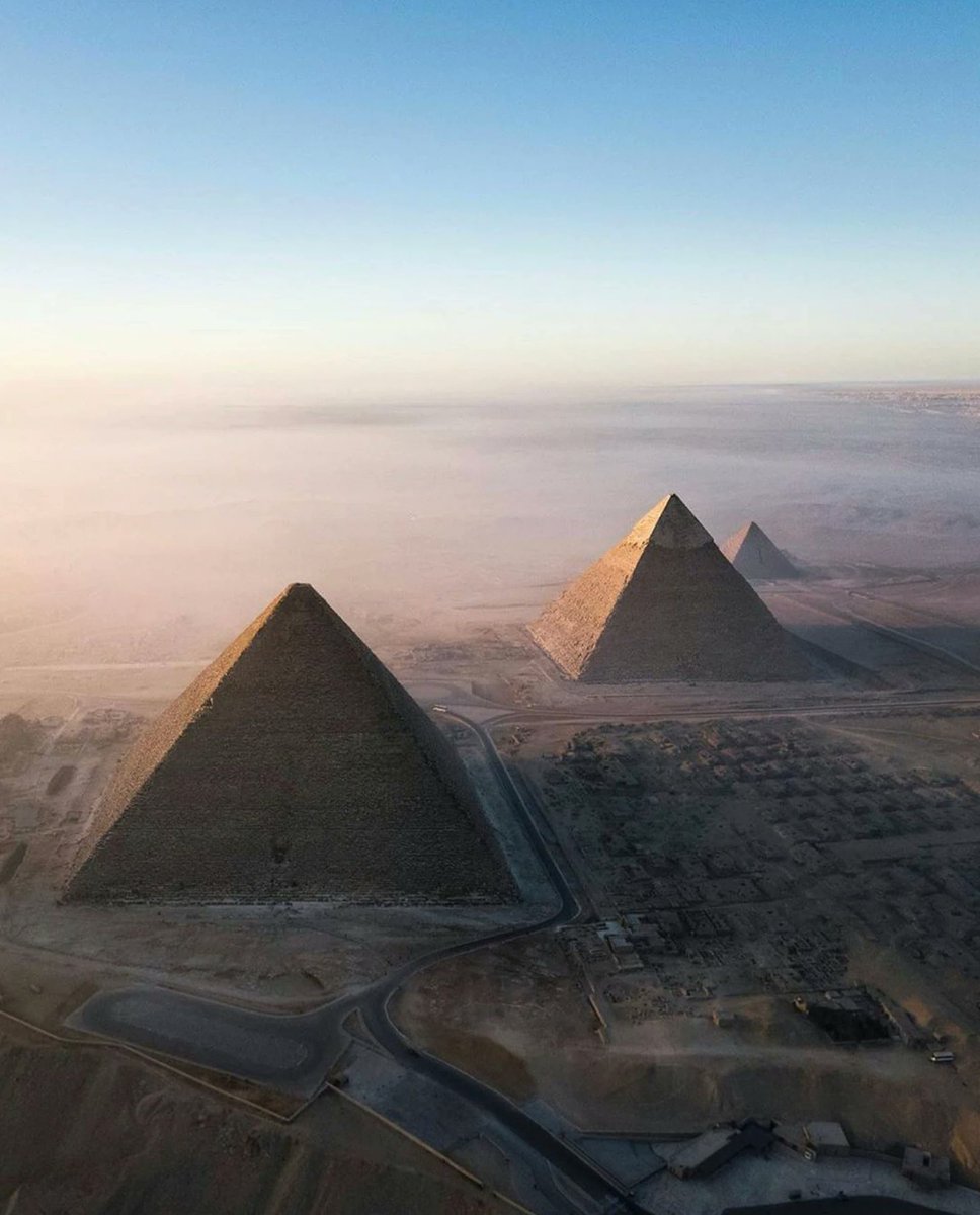 We're so used to seeing and hearing about the pyramids that it's easy to forget how strange and extraordinary they really are. So, just to remind you: When woolly mammoths went extinct the Pyramids of Giza were already more than 500 years old. Cleopatra and Julius Caesar are
