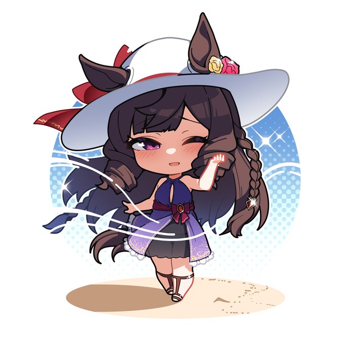 (ルビーがいつトレーナーを変えるかは分からない。けれど、もし叶うなら…来年もこの輝きを見ていたいと願わずにはいられない俺……)ダイイチルビー#ウマ娘プリティーダービー 