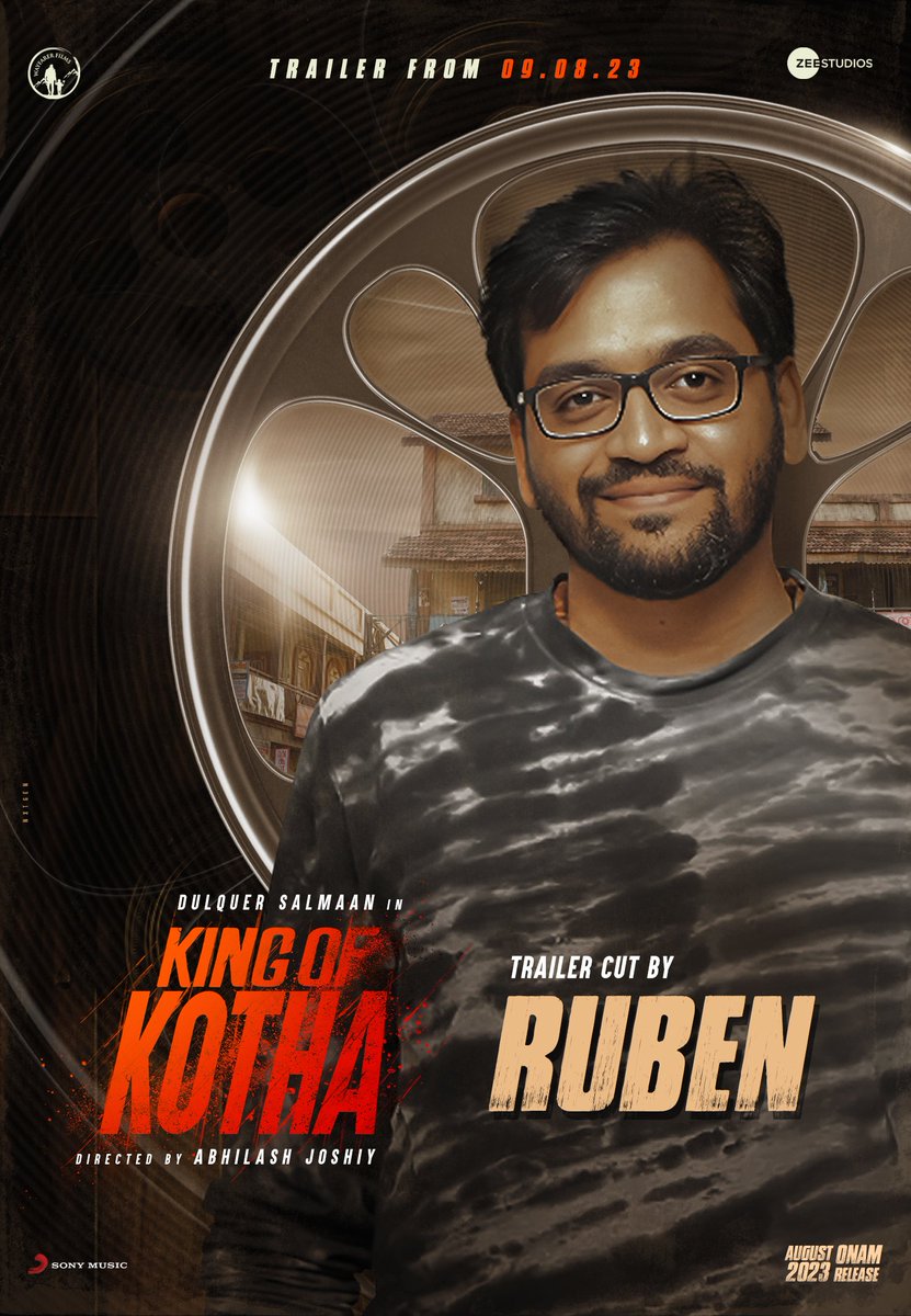 DQsWayfarerFilm's tweet photo. 🎬 Exciting news! 🎥 #KOKTrailer cuts by the extremely talented @AntonyLRuben, known for his work on magnum opus projects like #Pushpa and #Jawan. Get ready for the blast tomorrow! https://t.co/D4USg50sxp