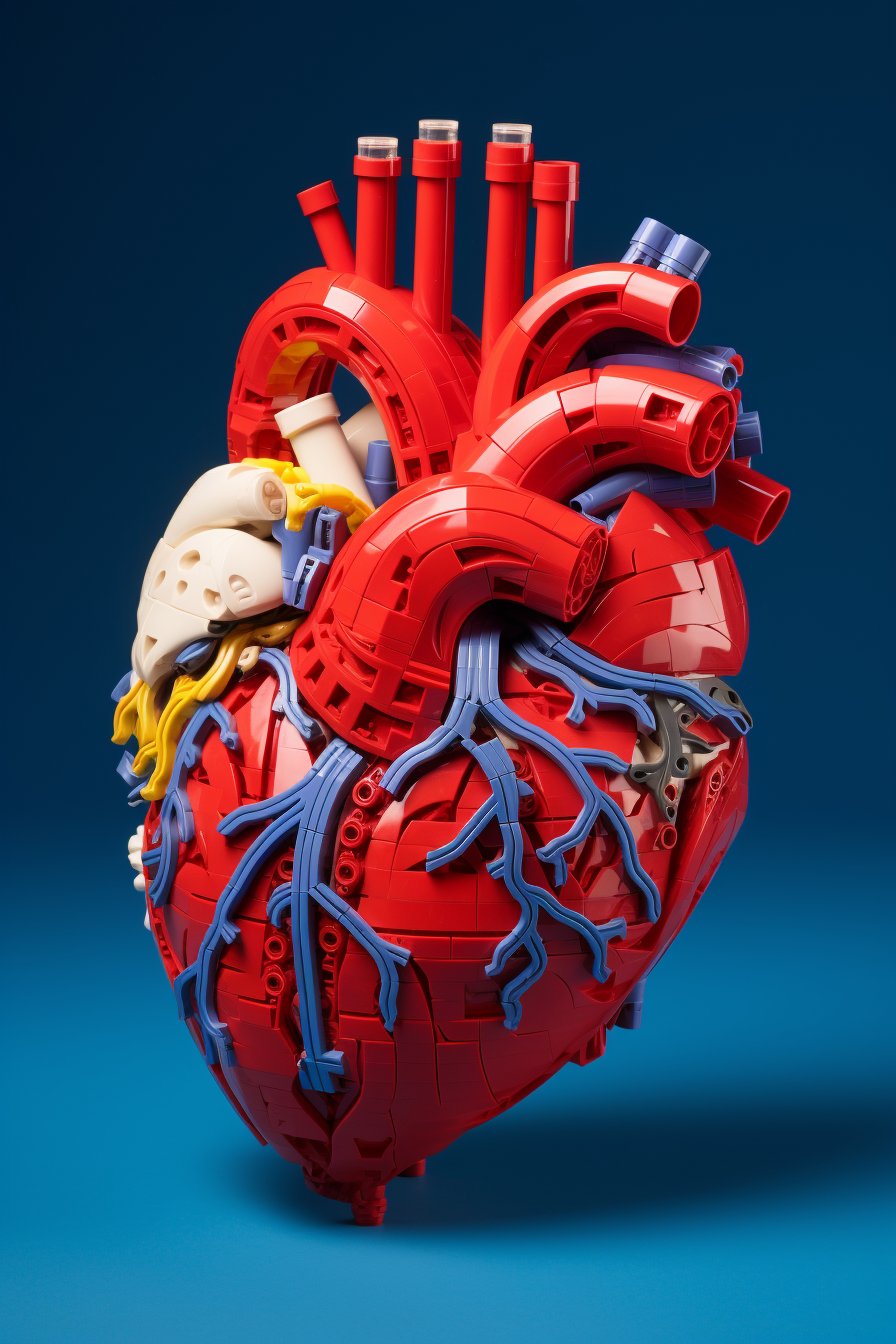 AI & Design (Marco) on X: LEGO human heart.  / X