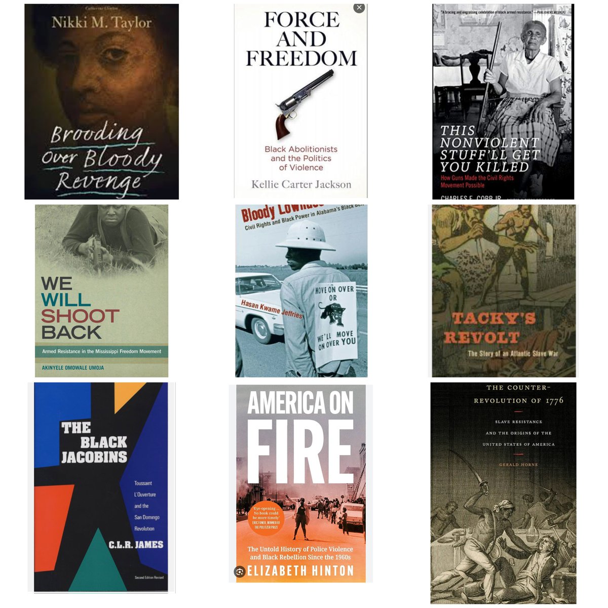 Soooo....I think we need a #Montgomerybrawlsyllabus. I'll start, you add... Go! 
Been resisting since Day 1! #montgomerybrawl
<a href="/CharlesWMcKinn2/">Charles W McKinney, Jr.</a> <a href="/elizabhinton/">Elizabeth Hinton</a> @GreenidgeKerri <a href="/ProfJeffries/">Hasan Kwame Jeffries</a>